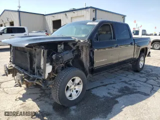2016 Chevrolet Silverado 1500 LT with VIN 3GCUKREH8GG170689, listed as a Copart auction lot 52106825 with 197,206 mi miles and Salvage Title. Bid and sale history available at carsss.com. Image 1.