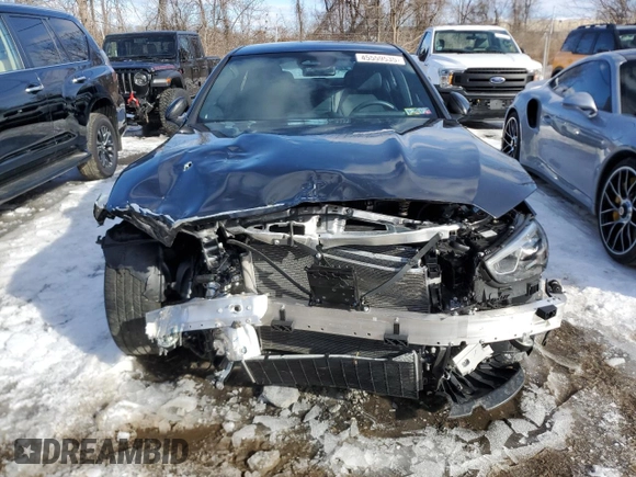 2023 Mercedes-Benz C 300 with VIN W1KAF4HB2PR078985, listed as a Copart auction lot 45559535 with 11,155 mi miles and Salvage Title. Bid and sale history available at DreamBid. Image 5.
