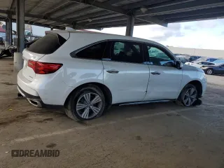 2020 Acura MDX with VIN 5J8YD4H33LL034029, listed as a Copart auction lot 50798425 with 46,495 mi miles and Salvage Title. Bid and sale history available at carsss.com. Image 3.