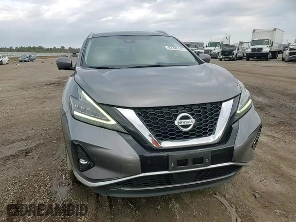 2022 Nissan Murano SL with VIN 5N1AZ2CJ3NC112559, listed as a Copart auction lot 87326144 with 47,136 mi miles and Salvage Title. Bid and sale history available at carsss.com. Image 10.