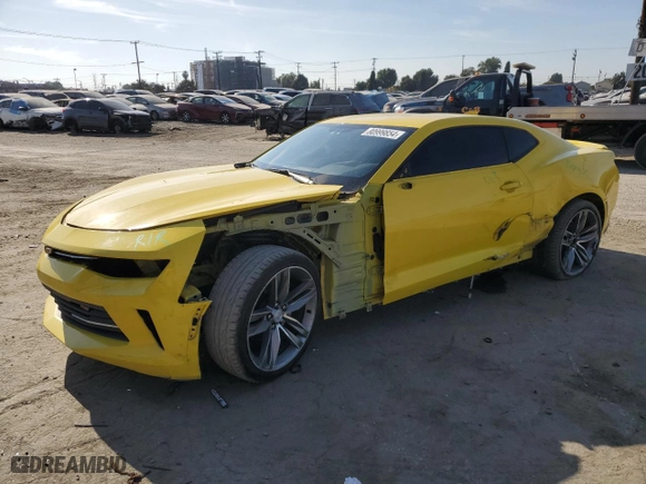 2016 Chevrolet Camaro 1LT with VIN 1G1FB1RS6G0165598, listed as a Copart auction lot 80999854 with 144,653 mi miles and Salvage Title. Bid and sale history available at carsss.com. Image 1.
