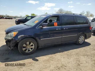 2008 Honda Odyssey EX с VIN 5FNRL38468B017860, выставлен на аукционе Copart как лот 53922395 с пробегом Не указан миль и Списание • Salvage title. История ставок и продаж доступна на DreamBid. Изображение 1.