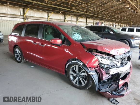 2022 Honda Odyssey Touring с VIN 5FNRL6H89NB053400, выставлен на аукционе Copart как лот 60657685 с пробегом 40 371 миль миль и Списание • Salvage title. История ставок и продаж доступна на DreamBid. Изображение 4.