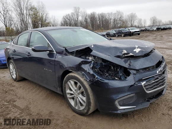 2018 Chevrolet Malibu LT with VIN 1G1ZD5ST2JF256762, listed as a Copart auction lot 81047274 with 134,345 mi miles and Salvage Title. Bid and sale history available at DreamBid. Image 4.