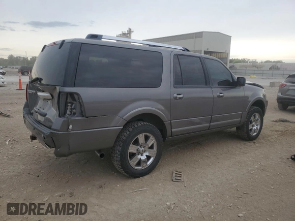 2010 Ford Expedition Max Limited with VIN 1FMJK2A58AEB68702, listed as a Copart auction lot 61085195 with 244,370 mi miles and Salvage title. Bid and sale history available at DreamBid. Image 3.