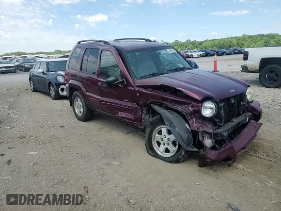 2003 Jeep Liberty Limited with VIN 1J8GL58K03W518760, listed as a Copart auction lot 58005845 with 209,513 mi miles and Salvage title. Bid and sale history available at DreamBid. Image 15.