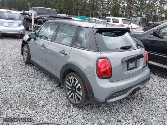 2023 MINI Hardtop 4 Door Cooper S with VIN WMW53DK06P2T05743, listed as a IAAI auction lot 41921232 with 12,017 mi miles. Bid and sale history available at carsss.com. Image 3.