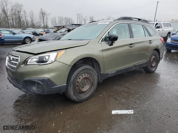 2015 Subaru Outback 2.5i with VIN 4S4BSAAC3F3352767, listed as a Copart auction lot 42650965 with 92,929 mi miles and Salvage Title. Bid and sale history available at carsss.com. Image 1.