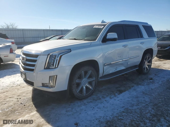 2016 Cadillac Escalade Luxury Collection with VIN 1GYS4BKJ9GR247290, listed as a Copart auction lot 88736035 with 134,505 mi miles and Salvage Title. Bid and sale history available at carsss.com. Image 1.