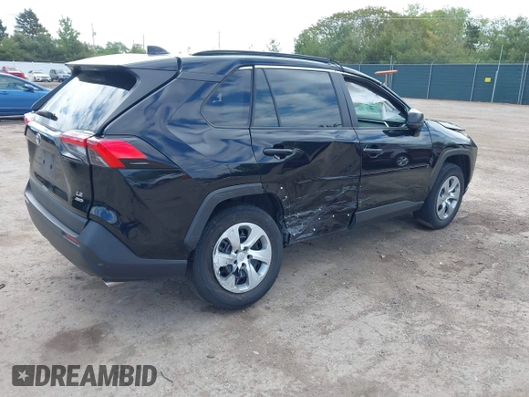 2021 Toyota RAV4 LE with VIN 2T3F1RFV9MC254808, listed as a IAAI auction lot 42326876 with 71,560 mi miles and . Bid and sale history available at DreamBid. Image 4.