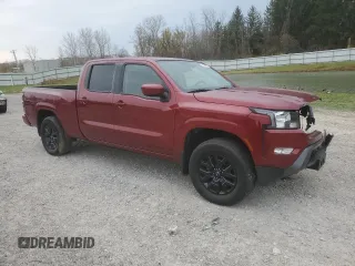 2023 Nissan Frontier SV with VIN 1N6ED1FK3PN617590, listed as a Copart auction lot 78668564 with 17,489 mi miles and Salvage Title. Bid and sale history available at carsss.com. Image 4.
