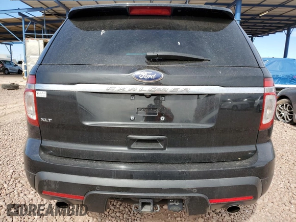 2013 Ford Explorer XLT with VIN 1FM5K7D84DGB99894, listed as a Copart auction lot 42540095 with 125,936 mi miles and Salvage Title. Bid and sale history available at carsss.com. Image 6.