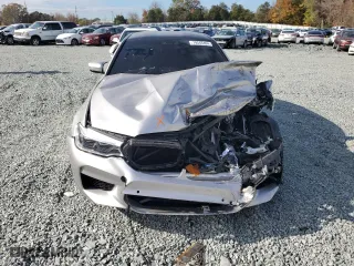 2020 BMW M5 with VIN WBSJF0C01LCD17721, listed as a Copart auction lot 79543404 with 0 mi miles and Salvage Title. Bid and sale history available at carsss.com. Image 5.