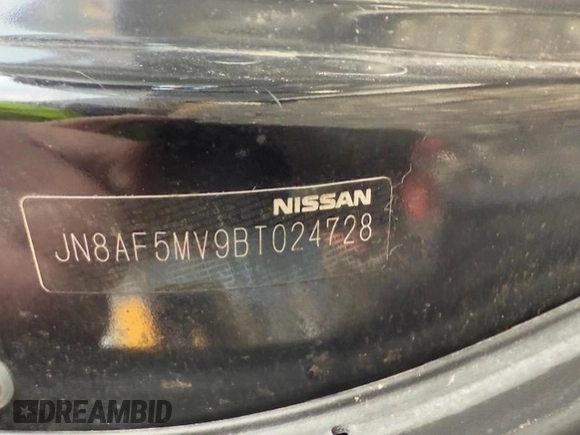 2011 Nissan Juke SL with VIN JN8AF5MV9BT024728, listed as a Copart auction lot 85265984 with 51,572 mi miles and Salvage Title. Bid and sale history available at DreamBid. Image 11.
