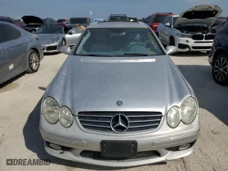 2004 Mercedes-Benz CLK-Class 5.0L with VIN WDBTJ75J44F066718, listed as a Copart auction lot 76339294 with 0 mi miles and Clean Title. Bid and sale history available at carsss.com. Image 5.