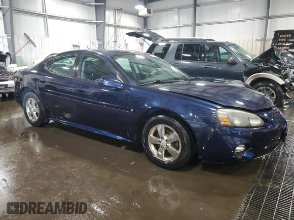 2008 Pontiac Grand Prix z VIN 2G2WP552181107298, wystawiony jako Copart lot #56569695 z przebiegiem 182 162 mil mil oraz Szkoda całkowita • Salvage title. Historia ofert i sprzedaży dostępna na DreamBid. Obrazek 4.