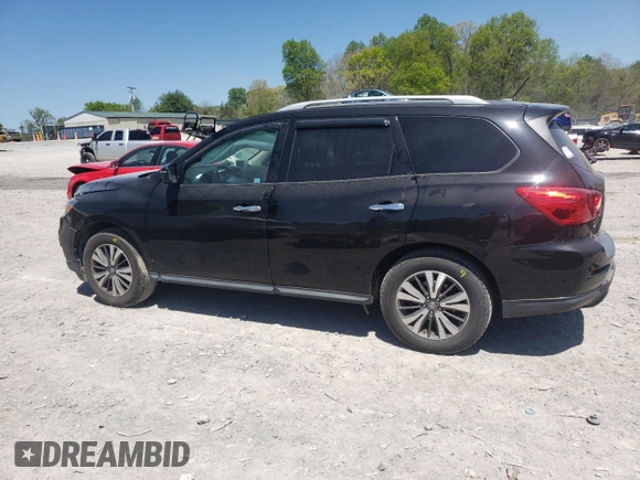 2018 Nissan Pathfinder SL with VIN 5N1DR2MN6JC608724, listed as a Copart auction lot 53090125 with 131,082 mi miles and Salvage title. Bid and sale history available at DreamBid. Image 2.