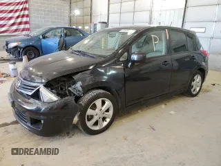 2012 Nissan Versa S with VIN 3N1BC1CP7CK205183, listed as a Copart auction lot 57873584 with 141,575 mi miles and Salvage Title. Bid and sale history available at carsss.com. Image 1.
