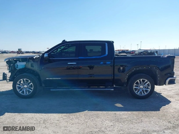 2019 GMC Sierra 1500 SLT with VIN 3GTU9DED8KG296636, listed as a IAAI auction lot 41602200 with 77,524 mi miles. Bid and sale history available at carsss.com. Image 15.