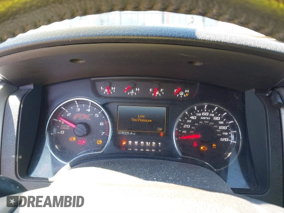 2014 Ford F-150 XL with VIN 1FTFW1ET1EFB34652, listed as a IAAI auction lot 41808295 with 175,025 mi miles. Bid and sale history available at carsss.com. Image 7.