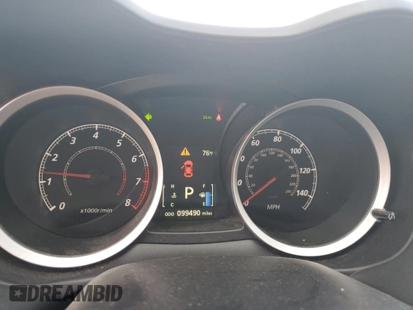 2017 Mitsubishi Lancer ES with VIN JA32U2FU0HU009237, listed as a Copart auction lot 73385144 with 99,490 mi miles and Salvage Title. Bid and sale history available at carsss.com. Image 9.
