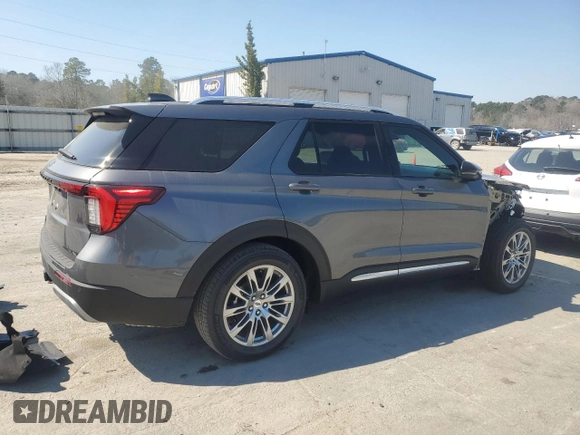 2025 Ford Explorer z VIN 1FMUK7HH8SGA42632, wystawiony jako Copart lot #46308475 z przebiegiem 470 mil mil oraz Szkoda całkowita • Salvage title. Historia ofert i sprzedaży dostępna na DreamBid. Obrazek 3.
