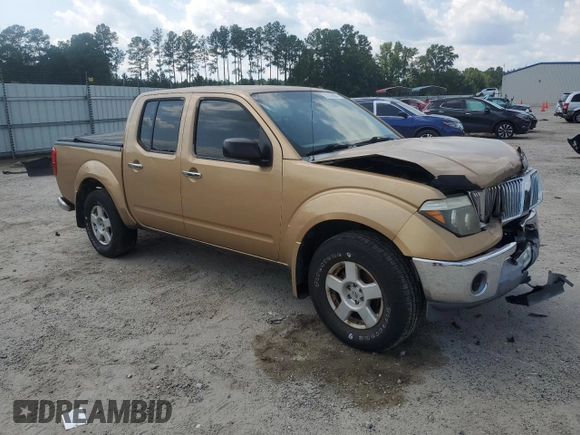 2005 Nissan Frontier SE with VIN 1N6AD07U05C438697, listed as a Copart auction lot 67303004 with Not provided miles and Salvage title. Bid and sale history available at DreamBid. Image 4.