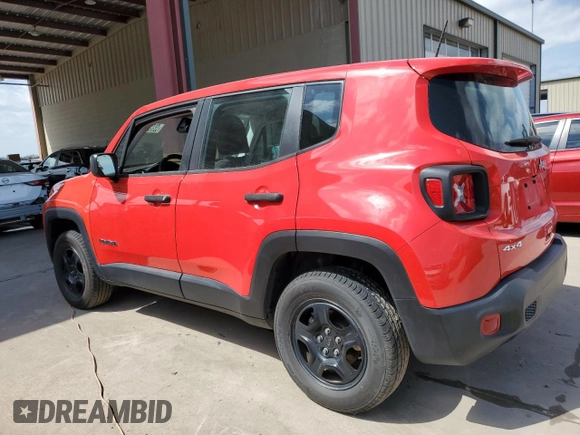 2021 Jeep Renegade Sport z VIN ZACNJDABXMPN09892, wystawiony jako Copart lot #48616195 z przebiegiem 41 788 mil mil oraz Czysty tytuł • Clean title. Historia ofert i sprzedaży dostępna na DreamBid. Obrazek 2.
