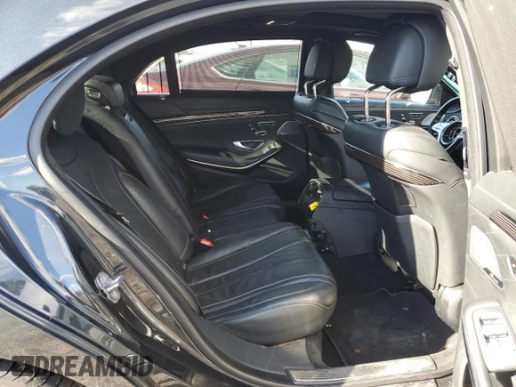 2018 Mercedes-Benz S 560 with VIN WDDUG8GB6JA398769, listed as a Copart auction lot 43329725 with 76,735 mi miles and Salvage Title. Bid and sale history available at carsss.com. Image 10.