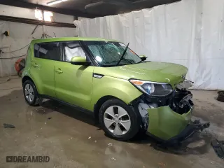 2015 Kia Soul with VIN KNDJN2A29F7768898, listed as a Copart auction lot 80522674 with 0 mi miles and Salvage Title. Bid and sale history available at carsss.com. Image 4.
