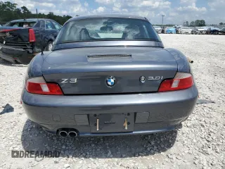 2001 BMW Z3 3.0 z VIN WBACN534X1LJ55047, wystawiony jako Copart lot #67325994 z przebiegiem 22 425 mil mil oraz Szkody całkowita. Historia ofert i sprzedaży dostępna na DreamBid. Obrazek 6.