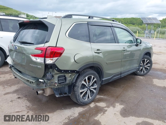 2020 Subaru Forester Limited with VIN JF2SKAUC9LH541455, listed as a IAAI auction lot 42201041 with 50,128 mi miles and . Bid and sale history available at DreamBid. Image 4.