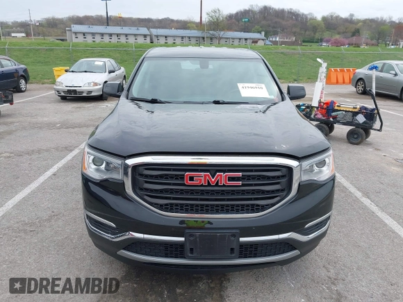 2019 GMC Acadia SLE with VIN 1GKKNKLA9KZ150282, listed as a IAAI auction lot 41946910 with 105,831 mi miles. Bid and sale history available at carsss.com. Image 12.