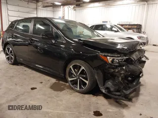 2023 Subaru Impreza Special Sports с VIN 4S3GTAL65P3716350, выставлен на аукционе IAAI как лот 41918265 с пробегом 9 234 миль миль и . История ставок и продаж доступна на DreamBid. Изображение 1.