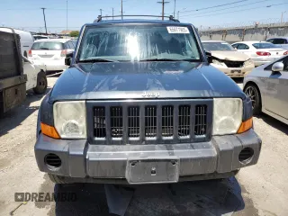 2006 Jeep Commander z VIN 1J8HH48K16C367286, wystawiony jako Copart lot #65971985 z przebiegiem 130 350 mil mil oraz Czysty tytuł • Clean title. Historia ofert i sprzedaży dostępna na DreamBid. Obrazek 5.