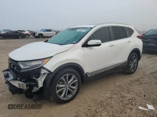 2021 Honda CR-V Touring with VIN 2HKRW1H95MH419016, listed as a Copart auction lot 85582704 with 24,079 mi miles and Salvage Title. Bid and sale history available at carsss.com. Image 1.