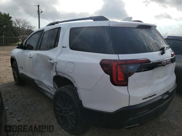 2022 GMC Acadia SLT with VIN 1GKKNML47NZ111264, listed as a Copart auction lot 83204674 with 25,916 mi miles and Salvage Title. Bid and sale history available at carsss.com. Image 2.