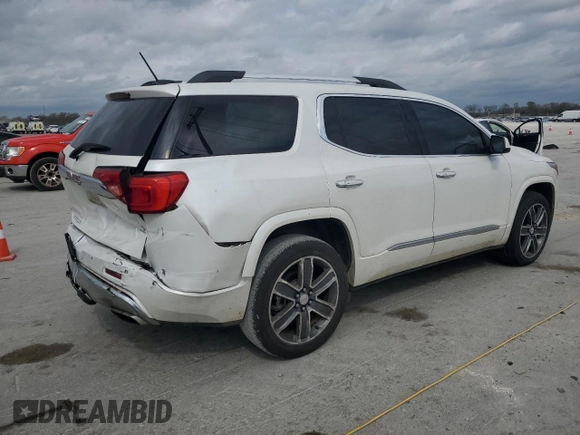 2017 GMC Acadia Denali with VIN 1GKKNPLS3HZ117955, listed as a Copart auction lot 51443175 with 116,142 mi miles and Salvage Title. Bid and sale history available at carsss.com. Image 3.