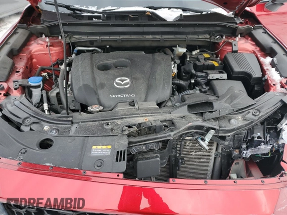 2023 Mazda CX-5 2.5 S Preferred Package with VIN JM3KFBCM1P0146524, listed as a Copart auction lot 89165155 with 35,687 mi miles and Salvage Title. Bid and sale history available at carsss.com. Image 12.
