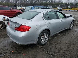 2010 Infiniti G37 x with VIN JN1CV6AR3AM253101, listed as a Copart auction lot 44177074 with Not Provided miles and Salvage Title. Bid and sale history available at carsss.com. Image 3.