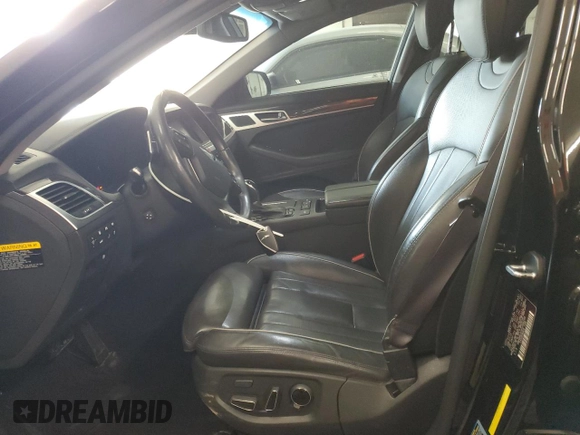 2015 Hyundai Genesis 3.8L with VIN KMHGN4JEXFU086268, listed as a Copart auction lot 53620125 with 111,138 mi miles and Salvage Title. Bid and sale history available at carsss.com. Image 7.