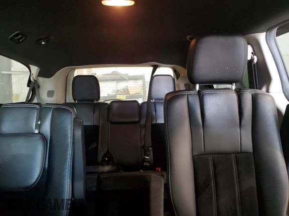 2018 Dodge Grand Caravan SXT with VIN 2C4RDGCG5JR204989, listed as a Copart auction lot 46361405 with 178,485 mi miles and Salvage Title. Bid and sale history available at DreamBid. Image 10.
