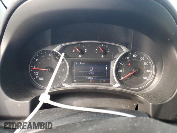 2019 GMC Terrain SLE with VIN 3GKALMEV8KL244030, listed as a Copart auction lot 53660025 with 142,220 mi miles and Salvage title. Bid and sale history available at DreamBid. Image 9.