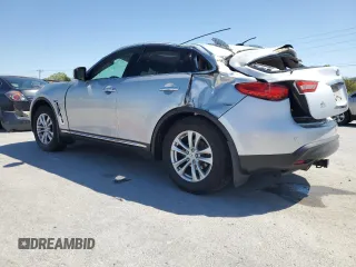 2011 Infiniti FX with VIN JN8AS1MW3BM734697, listed as a Copart auction lot 53041115 with 118,520 mi miles and Salvage title. Bid and sale history available at DreamBid. Image 2.