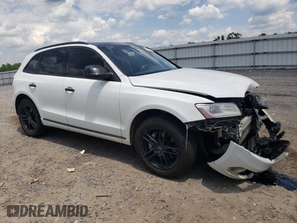 2014 Audi Q5 Prestige with VIN WA1VMAFP0EA080531, listed as a Copart auction lot 56994324 with 136,948 mi miles and Salvage title. Bid and sale history available at DreamBid. Image 4.
