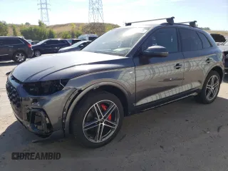 2024 Audi Q5 S line Prestige with VIN WA1F2AFY4R2065873, listed as a Copart auction lot 73585854 with 3,769 mi miles and Salvage Title. Bid and sale history available at carsss.com. Image 1.