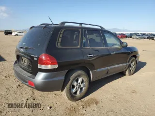 2005 Hyundai Santa Fe GLS with VIN KM8SC13E95U984600, listed as a Copart auction lot 63129694 with 184,357 mi miles and Salvage Title. Bid and sale history available at carsss.com. Image 3.