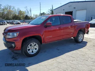 2022 Chevrolet Colorado 2WD LT with VIN 1GCGSCEN0N1113172, listed as a Copart auction lot 49693425 with 102,697 mi miles and Salvage title. Bid and sale history available at DreamBid. Image 1.