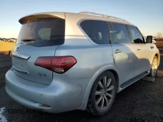2012 Infiniti QX56 7-passenger with VIN JN8AZ2NE3C9020984, listed as a Copart auction lot 79496474 with 335,406 mi miles and Clean Title. Bid and sale history available at carsss.com. Image 3.