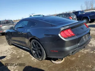 2019 Ford Mustang EcoBoost with VIN 1FA6P8TH3K5173562, listed as a Copart auction lot 46177315 with 69,475 mi miles and Salvage Title. Bid and sale history available at carsss.com. Image 2.